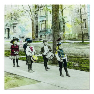 Foto Banda Patriótica de Lanterna Mágica de Lanterna