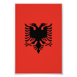 Foto Bandeira albanesa