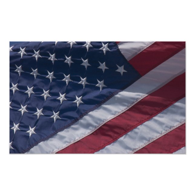 Foto Bandeira americana. (Frente)