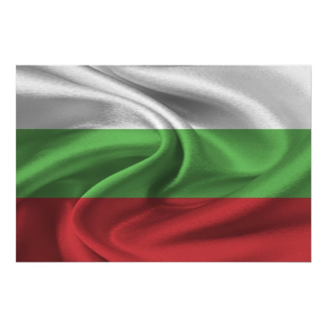 Foto Bandeira Bulgária (Frente)