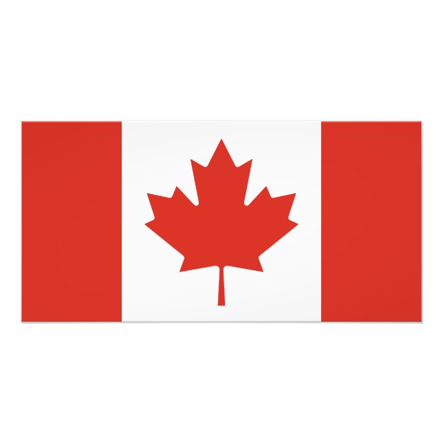 Foto Bandeira Canadense Patriótica (Frente)