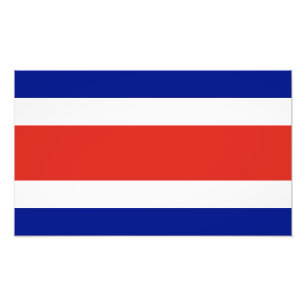 Foto Bandeira Civil da Costa Rica