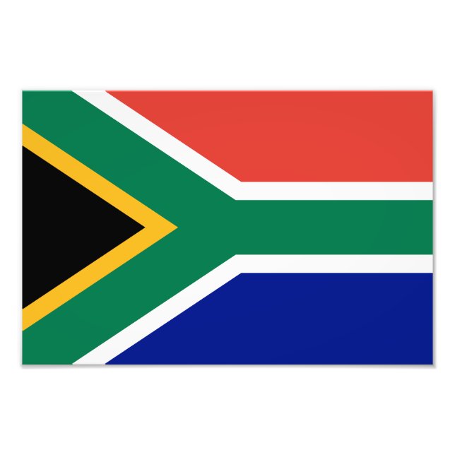 Foto Bandeira da África do Sul (Frente)