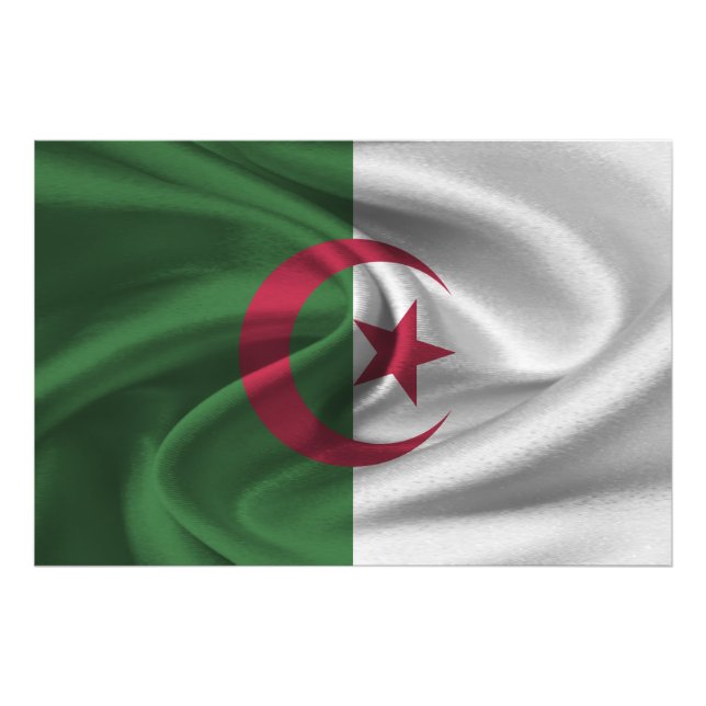 Foto Bandeira da Argélia (Frente)