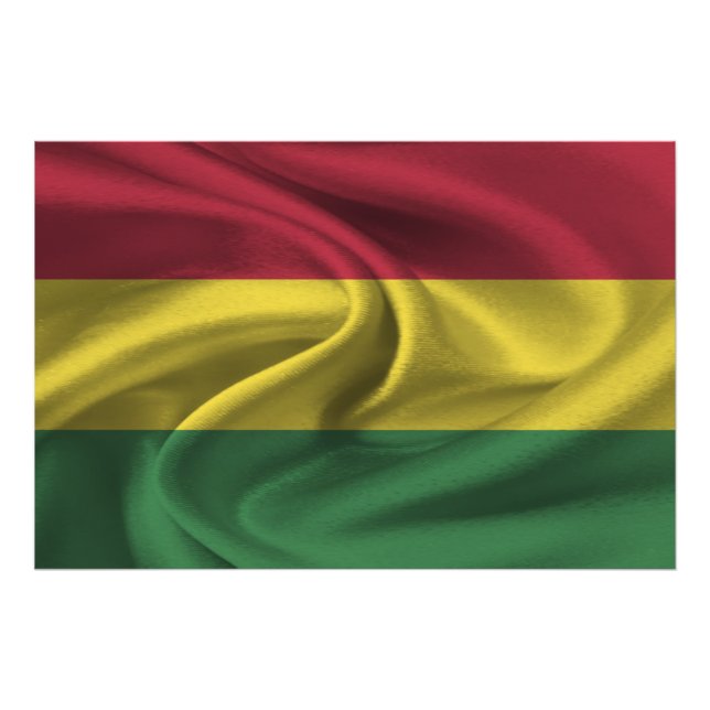 Foto Bandeira da Bolívia (Frente)