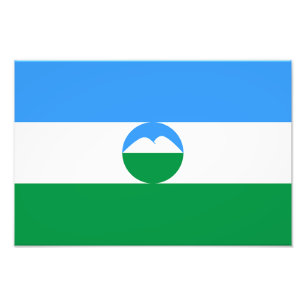 Foto Bandeira da Cabárdia-Balcária
