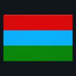 Foto Bandeira da Carélia<br><div class="desc">Bandeira Patriótica da República da Carélia.</div>