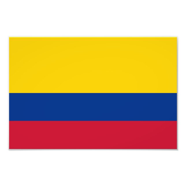 Foto Bandeira da Colômbia (Frente)