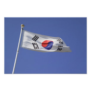 Foto Bandeira da Coreia do Sul