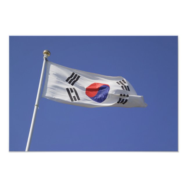 Foto Bandeira da Coreia do Sul (Frente)