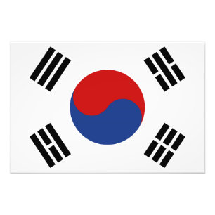 Foto Bandeira da Coreia do Sul