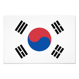 Foto Bandeira da Coreia do Sul