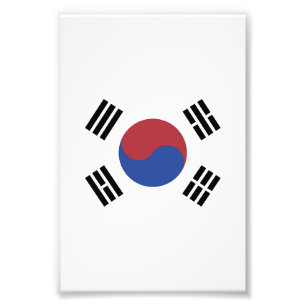 Foto Bandeira da Coreia do Sul