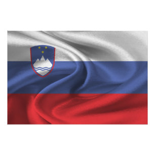 Foto Bandeira da Eslovênia
