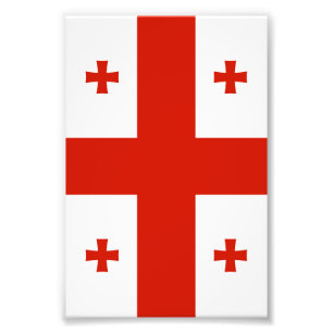 Foto Bandeira da Geórgia