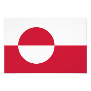 Foto Bandeira da Gronelândia