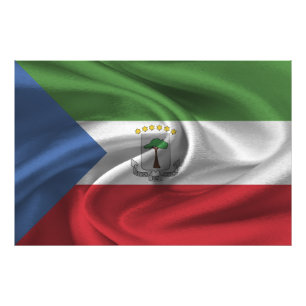 Foto Bandeira da Guiné Equatorial