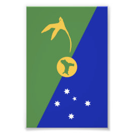 Foto bandeira da Ilha do Natal