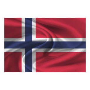 Foto Bandeira da Noruega