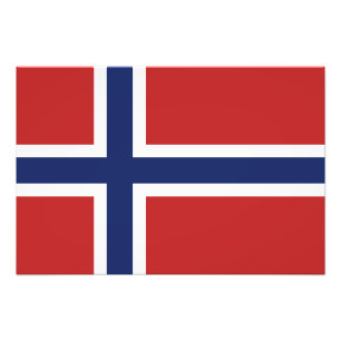 Foto Bandeira da Noruega