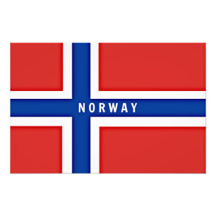Foto Bandeira da Noruega