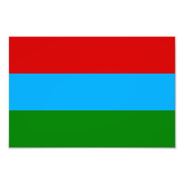 Foto Bandeira da República da Carélia (Frente)