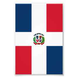 Foto Bandeira da República Dominicana