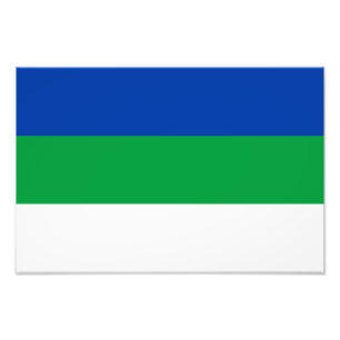 Foto Bandeira da República Komi