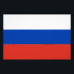 Foto Bandeira da Rússia<br><div class="desc">Bandeira patriótica da Rússia.</div>