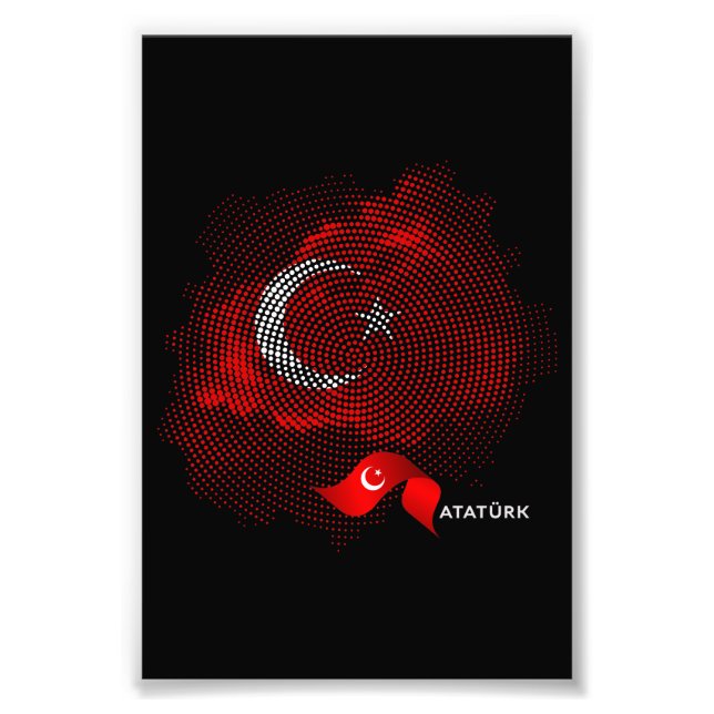 Foto Bandeira da Turquia (Frente)