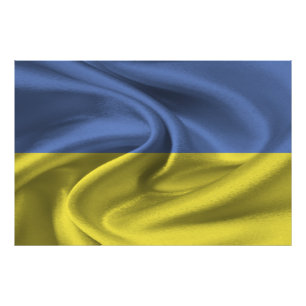 Foto Bandeira da Ucrânia