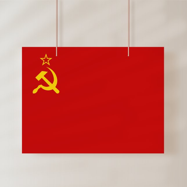 Foto Bandeira da União Soviética, URSS, CCCP, Comunismo (Criador carregado)