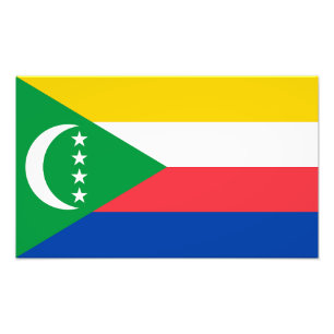 Foto Bandeira das Comores
