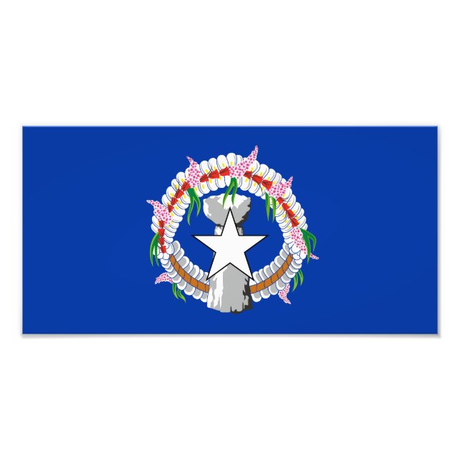 Foto Bandeira das Ilhas Marianas do Norte (Frente)