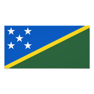Foto Bandeira das Ilhas Salomão