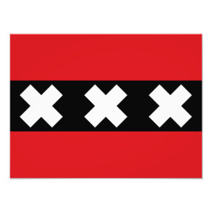 Foto Bandeira de Amesterdã