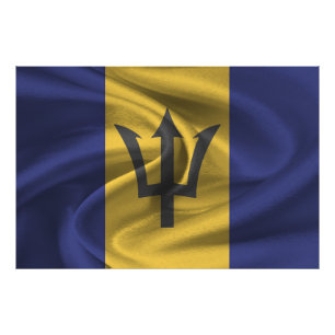Foto Bandeira de Barbados
