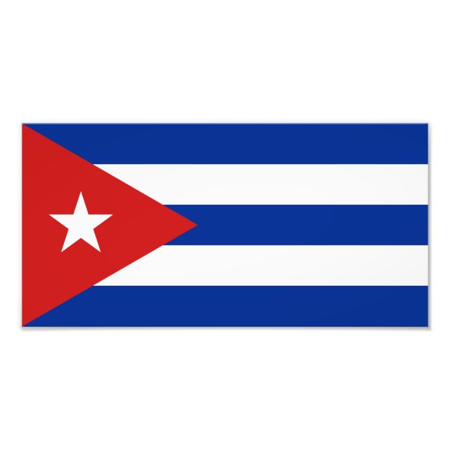 Foto Bandeira de Cuba (Frente)