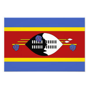 Foto Bandeira de Essuatíni