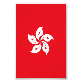 Foto Bandeira de Hong Kong