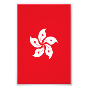 Foto Bandeira de Hong Kong