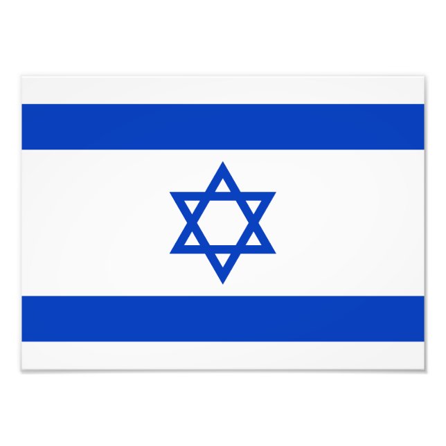 Foto Bandeira de Israel (Frente)