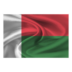 Foto Bandeira de Madagáscar