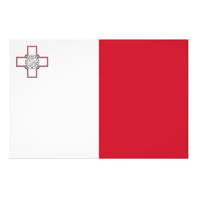 Foto Bandeira de Malta (Frente)