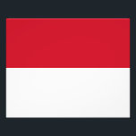 Foto Bandeira de Mônaco<br><div class="desc">Bandeira patriótica de Mônaco.</div>