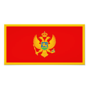 Foto Bandeira de Montenegro