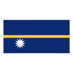 Foto Bandeira de Nauru