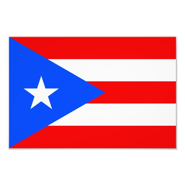 Foto Bandeira de Porto Rico (Frente)