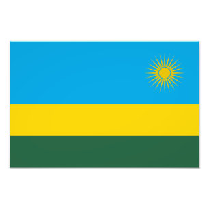 Foto Bandeira de Ruanda