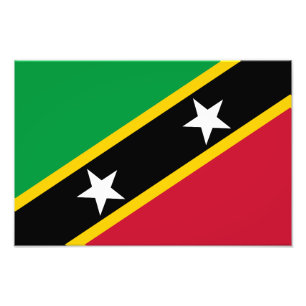 Foto Bandeira de São Cristóvão e Nevis